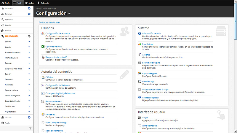 Administración de Innodus CRM